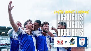 Match Highlights  Leyton Orient 01 Rovers [upl. by Irallih]