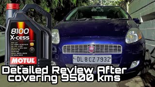 Motul 8100 Xcess 5w40 Review After 9500 km [upl. by Oal44]