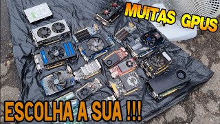 FIQUEI IMPRESSIONADO COM ESSES SERVIDORES DUAL XEON E VARIAS PLACAS DE VÍDEOS BARATINHA NA FEIRA [upl. by Anilet]