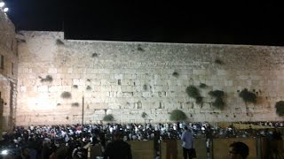 Tisha BAv Singing at the Kotel 5774 [upl. by Yednil]