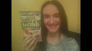 Welchs Juicefuls Fruit Snacks taste testing [upl. by Monafo738]