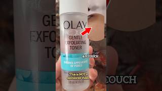 How to shrink large pores New Olay Gentle Exfoliating Toner shortsvideo skincaretipsolay [upl. by Helfand144]