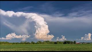 Building Thunderstorm Time Lapse in 4k 52618 [upl. by Novad]