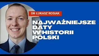 Najważniejsze daty w historii Polski Historia WOS powtórka przed maturą KEY DATES [upl. by Anialed250]