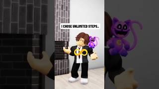 CHOOSE UNLIMITED MONEY OR UNLIMITED STEPS IN ROBLOX brookhavenrp shorts [upl. by Cecilia]