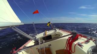 12timmars ensamsegling 2015 Carrera Helmsman SWE 67 [upl. by Sillig]