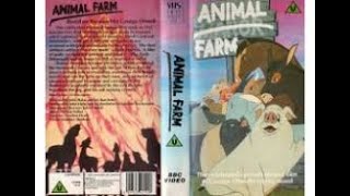 Original VHS Opening and Closing to Animal Farm UK VHS Tape [upl. by Serge]