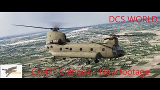 DCS WORLD CH47F Chinook  New footage [upl. by Kung218]