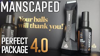 MANSCAPED LAWN MOWER 40  PERFECT PACKAGE REVIEW Manscaped [upl. by Levania]