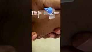 IV cannula insertiondocternursingivcannulaviralvideomotivationshortvideo [upl. by Nnailuj421]