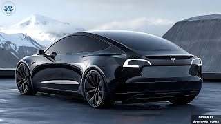 A New 2025 Tesla Model 3 Unveiled  Stunning Updates and Powerful Performance [upl. by Holloway]