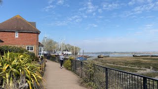 MEDWAY WALK  Riverside Country Park to The Strand Gillingham Kent [upl. by Oigaib485]