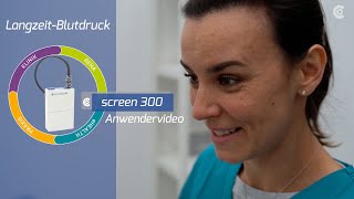 Anwendervideo LangzeitBlutdruckscreen 300 [upl. by Eislek]