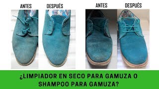 Limpieza en seco manchas difíciles en zapatos de gamuza  Mejor limpiador gamuza  3xídra [upl. by Teena485]