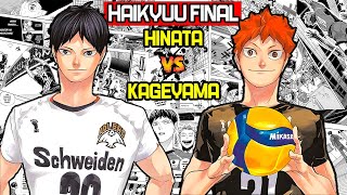 🏐 Así fue el FINAL de Haikyuu  Hinata vs Kageyama  Haikyuu Arco Final Resumen [upl. by Acisej]