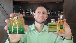 Top Ten Vetiver Fragrances With The Name Vetiver Written On The Tin vetiver vetivergrass cologne [upl. by Mildred]