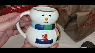 TIM HORTONS CHRISTMAS ORNAMENT AND MUG RELEASE 2023 [upl. by Scot]