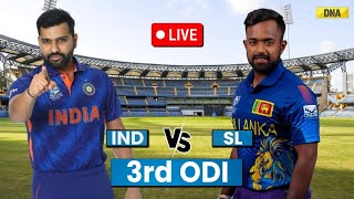 IND Vs SL Live 3rd ODI India Vs Sri Lanka 3rd ODI Match Scorecard I Rohit Sharma I Virat [upl. by Birkett]