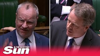 Alister Jack mocks Pete Wishart not wanting leadership contest rerun as numbers were same as Brexit [upl. by Jamila691]