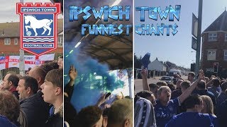 IPSWICH TOWN FUNNIEST FOOTBALL CHANTS Lyrics [upl. by Tome]