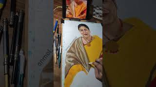 Moonlight  Bengali Beauty  Realism  Art work  Paid Portrait [upl. by Jamie684]