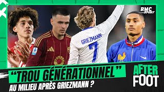 Équipe de France  Après Griezmann un quottrou générationnelquot au milieu du terrain [upl. by Ashbey468]