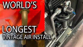 Worlds Longest Vintage Air Install Update [upl. by Sille]