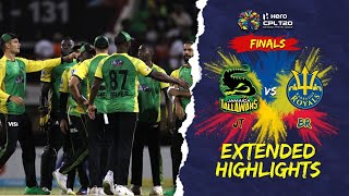 Extended Highlights  FINAL  Barbados Royals vs Jamaica Tallawahs  CPL 2022 [upl. by Germana228]