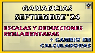 💥 GANANCIAS SEPTIEMBRE 24 reglamentado explicación e interpretación [upl. by Amlez]