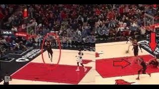 SHOWTIME Bulls🔥 Zach LaVine Throws 360 Dunk On Lonzos Dime [upl. by Ocirne]