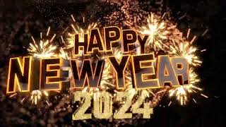 Happy New Year 2024 Background Video Hd  Happy New Year 2024 Video Background effects Hd [upl. by Nylarej]