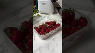 😉🍓 Te muestro Como guardar frutillas para que duren mas por Karina Gao [upl. by Astri]