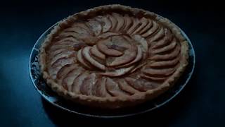 Tarte aux pommes vergeoise [upl. by Naujed]