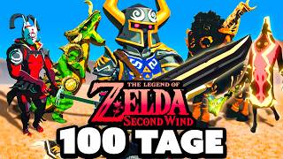 Ich habe 100 Tage im NEUEN Zelda BotW überlebt [upl. by Bertie230]