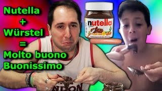 BAMBINO MANGIA WURSTEL E NUTELLA  PARODIA [upl. by Everara]