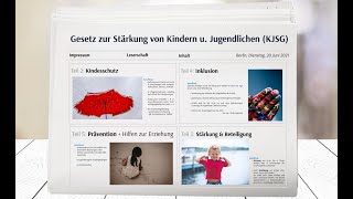 KJSG Was ist neu Allgemeines Teil 1 [upl. by Esbensen]