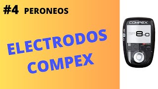 ⭕4 COMPEX en PERONEOS¿Cómo se ponen los electrodos Coloca bien los parches del electroestimulador [upl. by Enelrac]