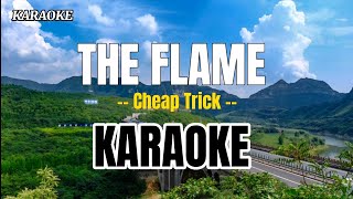 THE FLAME  karaoke cover by Cheap Trick [upl. by Saunders]