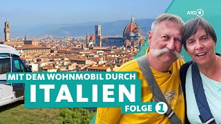 Camping in Italien Im Wohnmobil durch die Toskana und Südtirol 13  WDR Reisen [upl. by Aidyl]