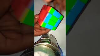 How to make chequerboard pattern on 4 by 4 Rubiks cube shorts [upl. by Somar147]