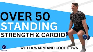 Over 50 30 Min WEIGHT LOSS STANDING Cardio And Strength Workout [upl. by Rexanna78]