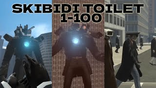 Skibidi Toilet all episodes and SEASONS 1100 [upl. by Enaoj]