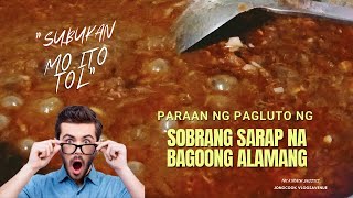 Paano Magluto Ng Sobrang Sarap Na Bagoong Alamang Easy Recipe [upl. by Sucerdor]