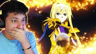 ALICE GOES OFF  Sword Art Online War of Underworld Episode 7 Reaction [upl. by Lilak]