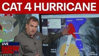 Hurricane Helene to reach Cat 4 winds Big Bend Georgia braces  LiveNOW from FOX [upl. by Virginia]