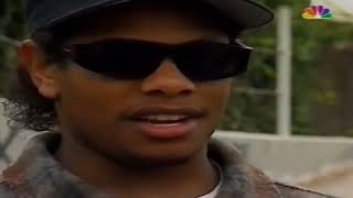 Rare Report On Gangsta Rap 1993 EazyE Interview FULL HD [upl. by Devi342]