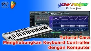 Tutorial Cara Menghubungkan Keyboard Controller dengan Komputer [upl. by Bolling]