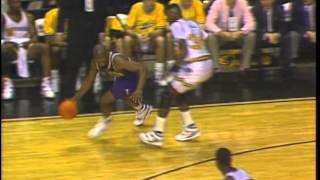 1990 NCAA Basketball First Round  University of Northern Iowa vs Missouri [upl. by Boni]