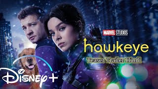 Hawkeye Teaser Trailer Hindi  Marvel Studios India Hindi [upl. by Yelac860]