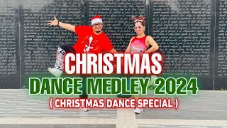 CHRISTMAS DANCE MEDLEY 2024  Christmas Dance Special  Dance workout l Zumba [upl. by Aniham]